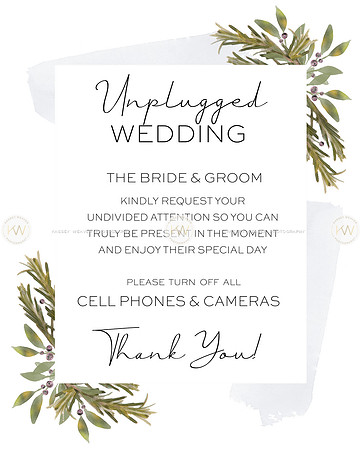 UnpluggedWeddingPoster-16x20ed